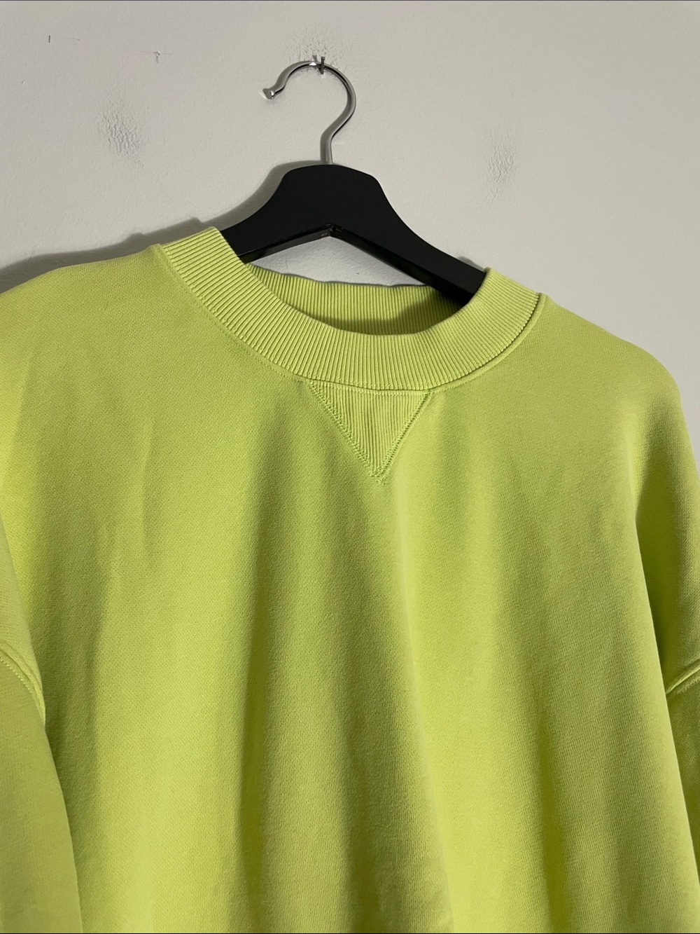 Vuori Sweatshirt Cotton Blend Ribbed Trim Large Pullover Athleisure - Picture 3 of 8